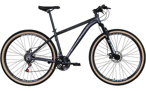 Bicicleta Aro 29 Absolute Nero 4 Freio A Disco 24v Pneu Bege