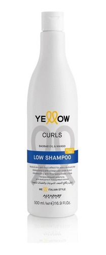 Low Shampoo Yellow Curls Rulos 500ml Alfaparf