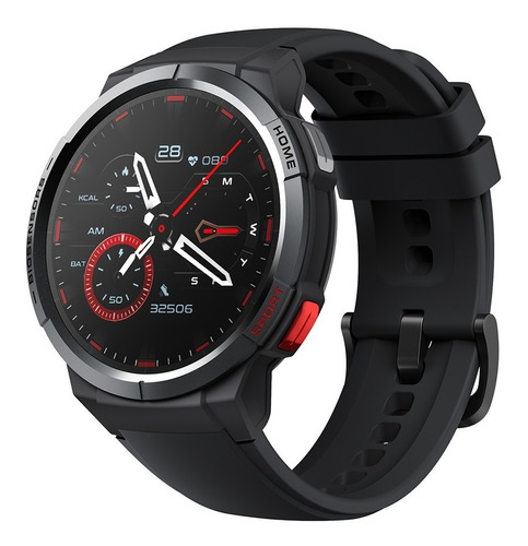 Smartwatch Xiaomi Mibro Watch Gs Gps Tela Amoled Prova Dagua Cor Da Caixa Preto Cor Da Pulseira Preto Cor Do Bisel Preto