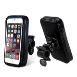 Portacelular Funda Proteccion Moto Soporte Para Espejo Sa12