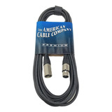 Cable De Microfono Xlr A Xlr 6mt 20pies M2-20 American Cable