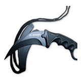 Karambit Black Personalizado Laser Con Nombre O Iniciales