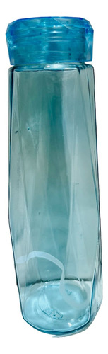 Botella De Vidrio De Colores Transparente 500ml Diamond 