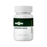 Arginina 500mg 120 Caps 100% Pura