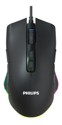 Mouse Philips G201 Led Venex Color Negro