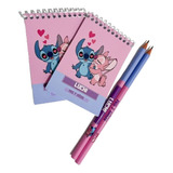 Anotador Más Lápiz Personalizado. Lilo Y Stich X39 Unidades