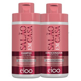 Eico Salão Em Casa Shampoo 450ml + Condicionador 400ml