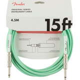 Cabo Para Instrumento Fender Original Series 4.5m Surf Green