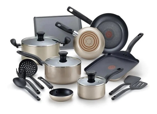 Bateria De Cocina T-fal Antiadherente 16 Piezas Culinaire