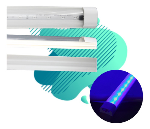 Super Lampara Regleta Led Color A Elegir 10w Oferta 60cm
