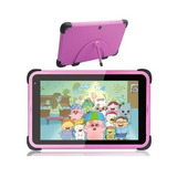 Tablet Infantil 2/32gb 8 Pol. Anti-quedas Android 11 - Rosa