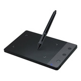 Mesa Digitalizadora Huion H420 Osu Preta Com Caneta