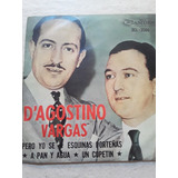 D`agostino Vargas Simple Pero Yo Sé Un Copetín Vinilo Kktus