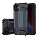 Capa Case Armor Anti Shock Para iPhone 11 / iPhone 11 Pro Cor Azul-escuro iPhone 11 6.1