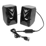 Altavoz Rgb Gaming Small Stereo Bass 2 Unidades