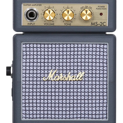 Micro Amplificador Ms-2 C Marshall Color Gris oscuro | Meses sin interés