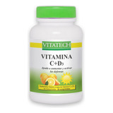 Vitamina C + D3 X 30 Comprimidos Vitatech Sabor Sin Sabor