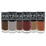 Kit Esmalte Anita 6 Cores Lindas Escolha A Coleção