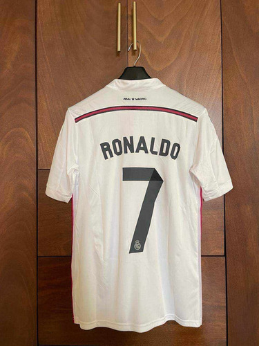 Jersey Retro Fútbol Real Madrid Cr7 Ronaldo 14-15