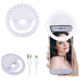 Luz Selfie Ring Light Clipe Anel Led Flash Celular Universal