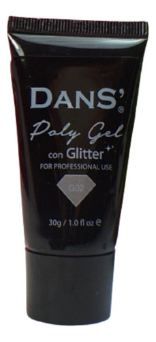 (30grs) G02 - Polygel Con Glitter - Dans