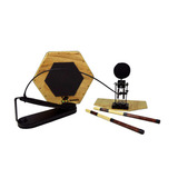 Pedal Para Cajon + Caixa Cajon + Baquetas Jhamma Percussões