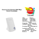 Extensor De Cobertura 300 Mbps Wi-fi Wa850re Tp-link