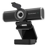Camara Webcam Hd Amcrest 1080p Usb Microfono Privacidad