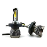 Kit X2 Luces Blancas Cree Led H4 Alta Baja Fiat Uno Fiorino