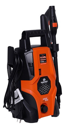 Hidrolavadora Eléctrica Daewoo Dax Dax105-1400 Naranja/negro De 1400w Con 105bar De Presión Máxima 220v - 50hz