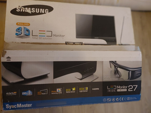 S27a950 Monitor 3d Samsung No Funciona