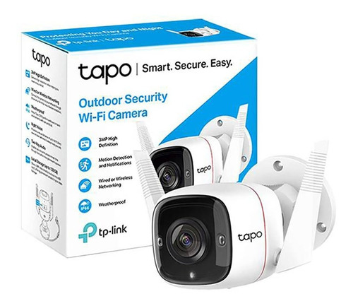 Cámara Seguridad Wi-fi Tapo C320ws Tp-link Exterior Interior