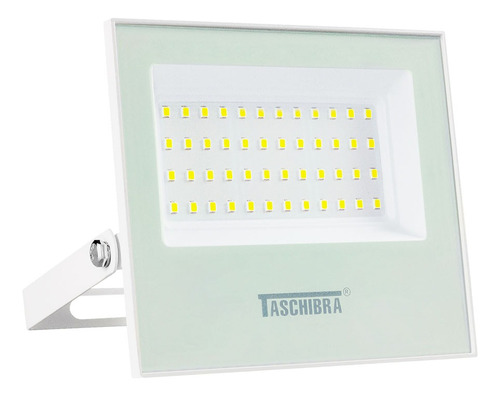 Refletor Slim Taschibra Tr Led 50w Luz Externa Prova D'água