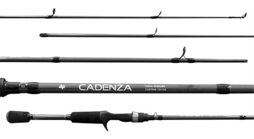 Vara Carretilha Cadenza C602 8-17lbs 1,80m Cinza Albatroz