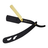 Navalhete De Barbear Profissional Preto Clip Dourado Sr-6012