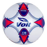 Balón Futbol Soccer Voit Axis No.5 S100 Cosido A Máquina Color Blanco/azul/rojo