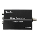 Wiistar 3g Sdi A Av Converter Bnc A Rca Audio Scaler Soporte