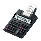 Calculadora Com Bobina De Mesa Impressora Hr100rc Casio Cor Preto