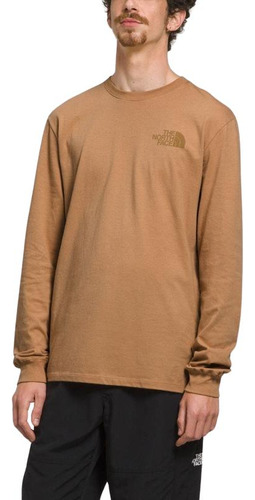 Polera Hombre The North Face Hit Graphic Beige