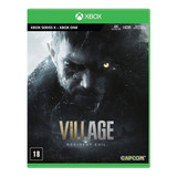 Jogo Resident Evil Vilage Dublado Portugue Mídia Física Xbox