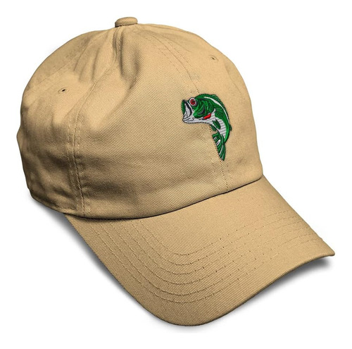 Gorra De Béisbol Suave Fish Sea Bass Bordado Ocean And Sea L