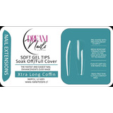 Soft Gel Tips Soak Off Full Cover / Xtra Long Coffin