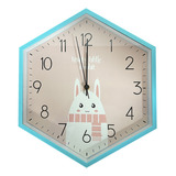 Reloj Clásico De Pared Mural Redondo Decorativo 34cm + Pila