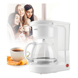 Cafetera Blanca Kalley De 8 Tazas De 1.25 Litros + Obsequio