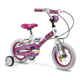 Bicicleta Rodado 12 Nena Niña Con Ruedas Rayos Peppa Pig Color Blanco Tamaño Del Cuadro Xs