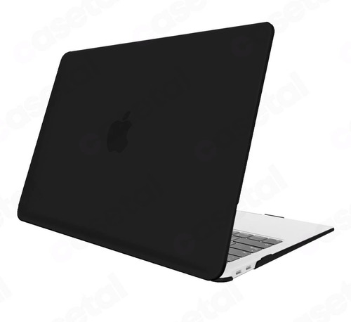 Case Macbook Pro Air Retina Touchbar 11/13/15/16 Preto Fosco