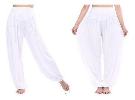 Pantalones De Yoga Harem De Pierna Ancha Para Mujer, Hippie