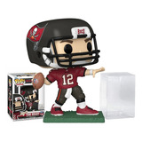 Funko Pop Tom Brady Nfl Bucs Football Uniforme Protector