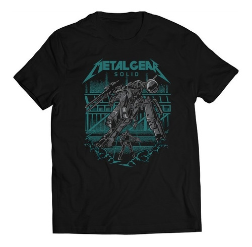 Polera Gamer Metal Gear - Fight