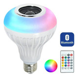 Lâmpada Led Music Bulb Bluetooth Bulb Rgbw Festa Quarto Dj Cor Da Luz Colorida 110v/220v